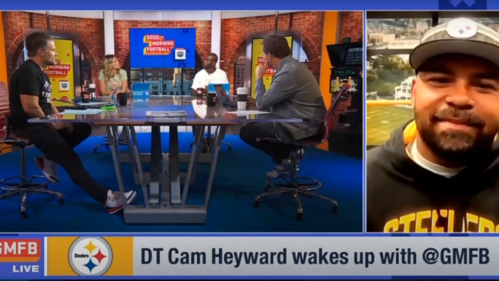 Steelers' Cam Heyward Visited GMFB With An Exclusive On Kenny Pickett's ...